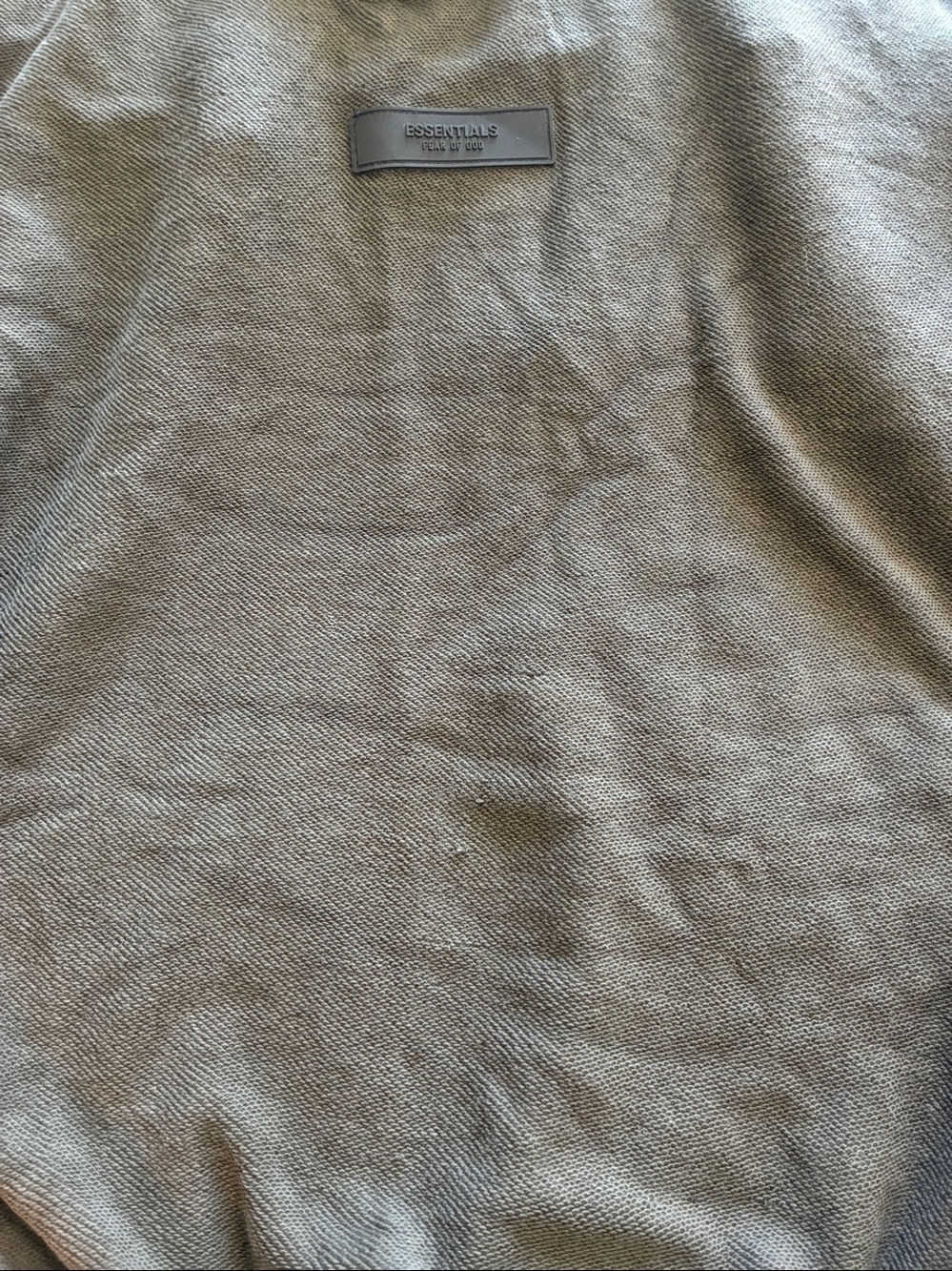 FEAR OF GOD ESSENTIALS Logo Patch Elasticated Waistband Sweatshirt Athleisure XS - Picture 13 of 14